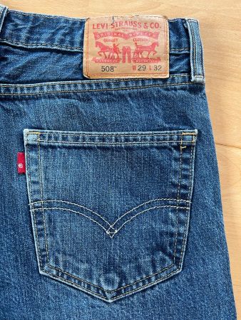 LEVI'S 508 Jeans in Gr. W29/L32, Blau