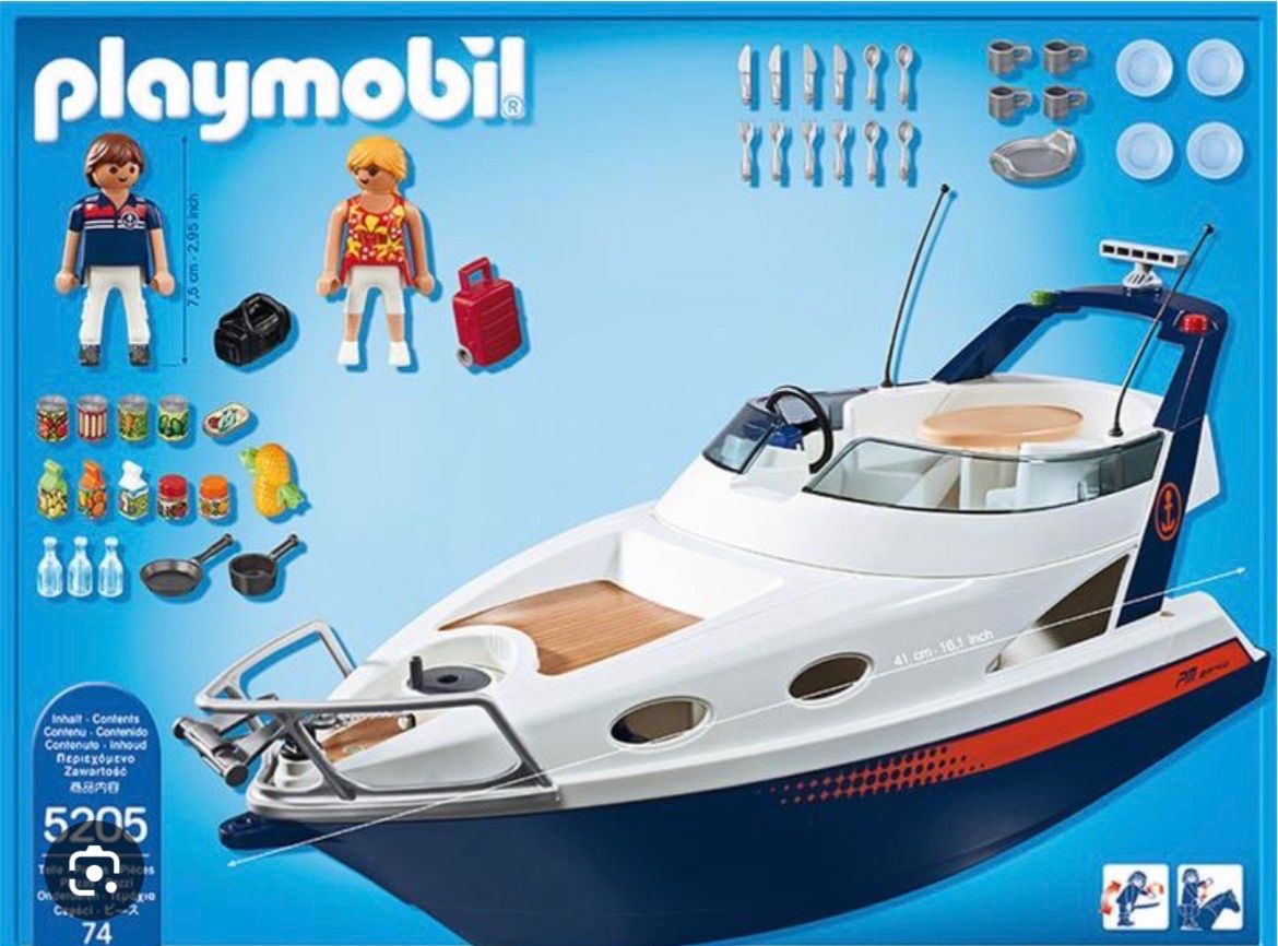 Playmobil Giocattoli: Playmobil Summer Fun Yacht 2015 – Usato da Brütten venduto da 0jasmine