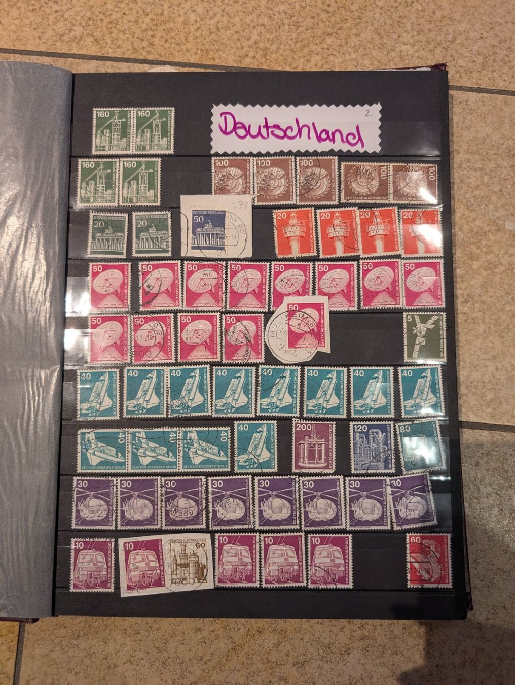 Tutti i francobolli: Briefmarken und Postkarten aus Deuschland – Usato da Besenbüren venduto da ram_z8pp 1