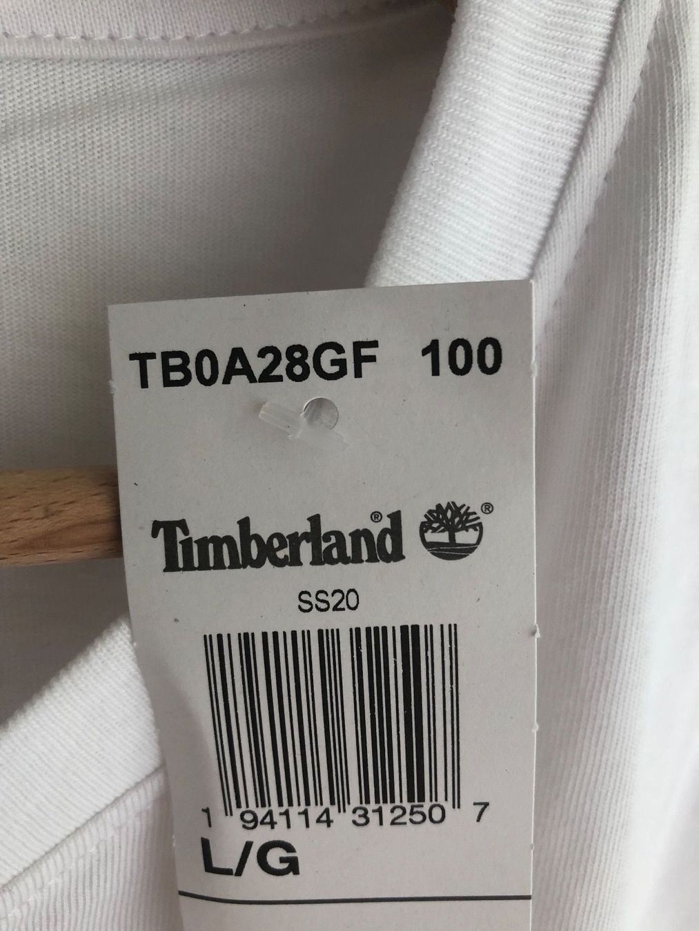 T-shirt: TIMBERLAND T-Shirt weiss, Gr. L – Nuovo e nell'imballaggio originale da Luzern venduto da falena01 4