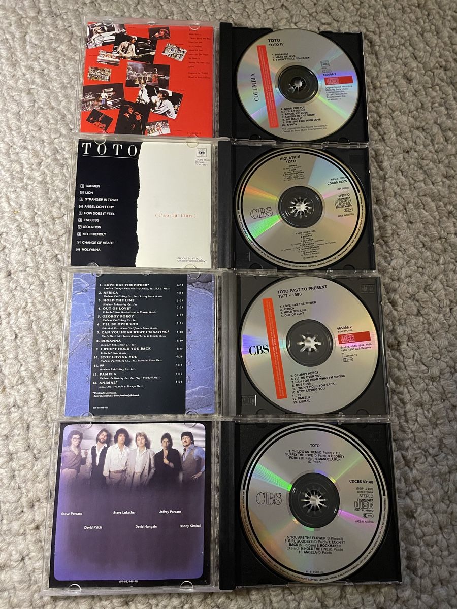 CDs: 4x Toto – Neu (gemäss Beschreibung) aus Reinach AG von trigger7811 1
