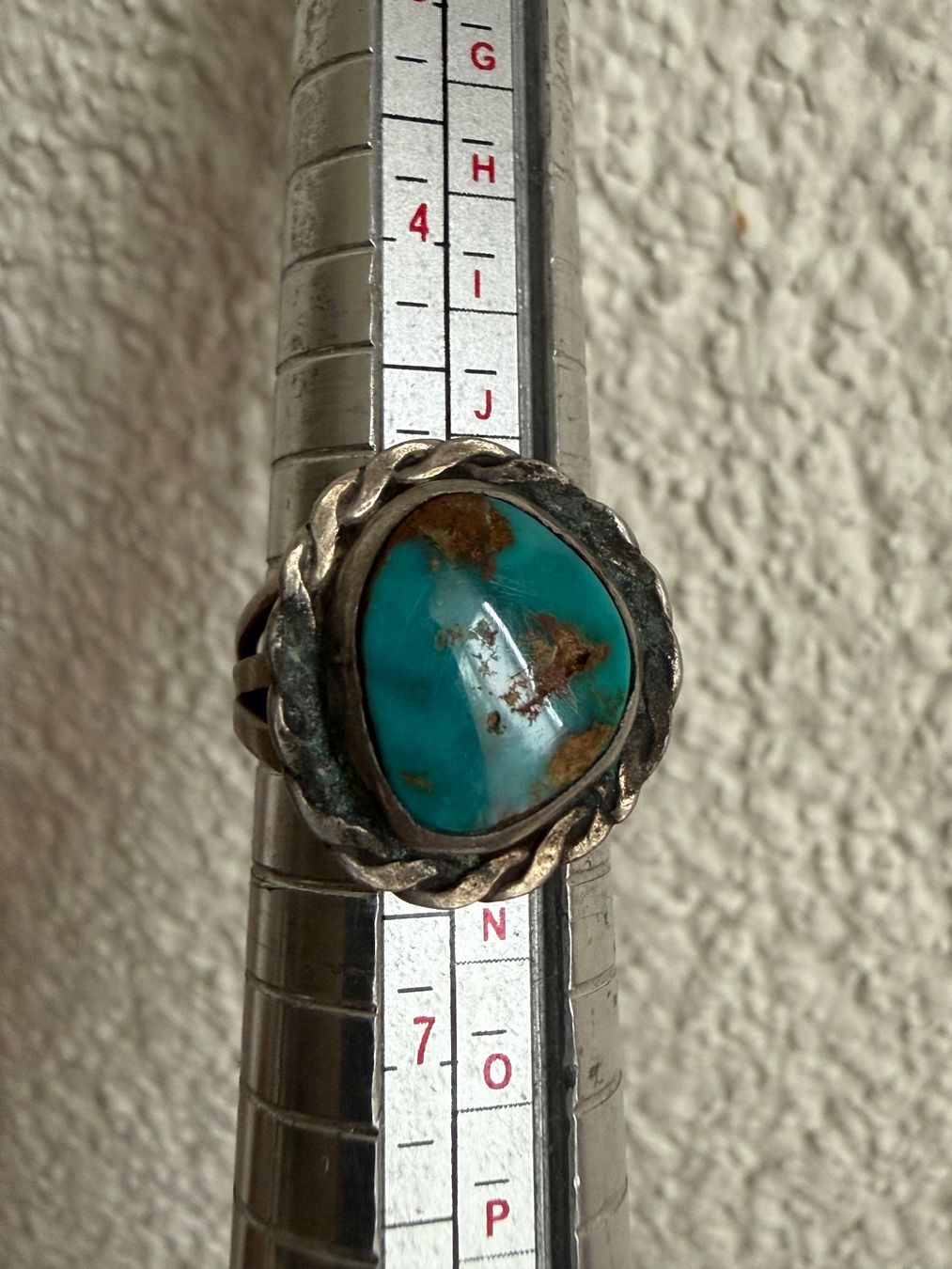 Ringe: Indianer Navajo Silber Ring mit Türkis – Gebraucht aus Spiegel b. Bern von Rogger72 6