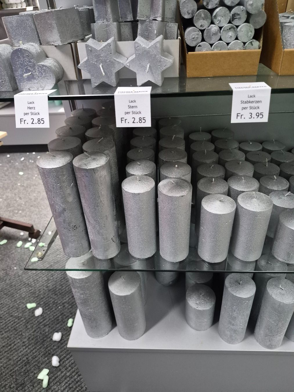 Kerzen: 498 Posten Kerzen aus Liquidation – Neu (gemäss Beschreibung) aus Derendingen von Meisterstuecke 5