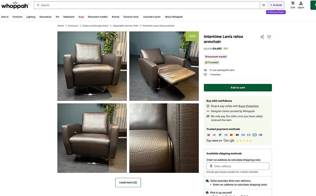 Intertime Sessel: Intertime Lenis relax armchair in new condition! – Neu (gemäss Beschreibung) aus Weiach von A.Hatem 6