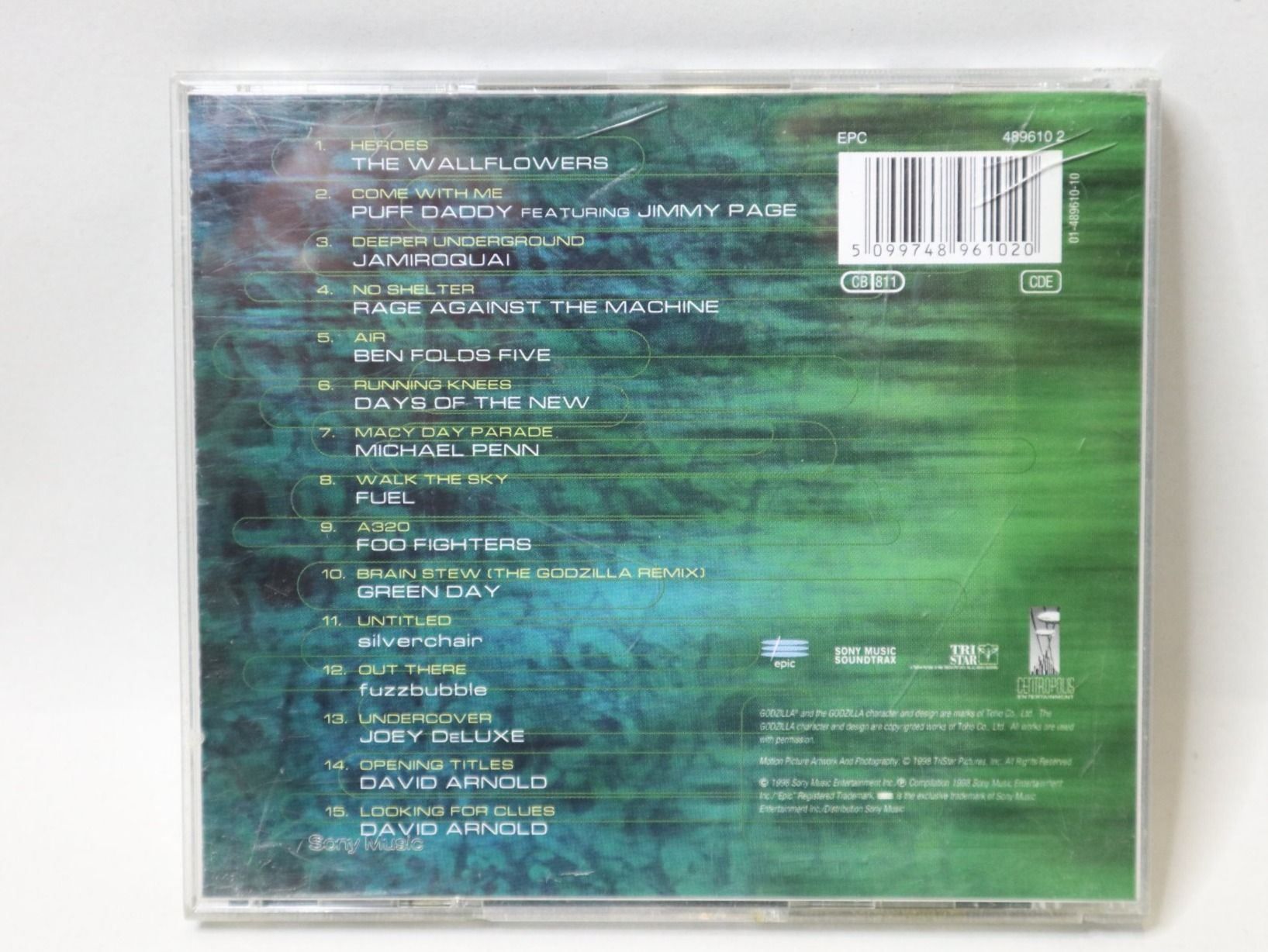 CDs: CD Godzilla Soundtrack Puff Daddy compilation – Gebraucht aus Eschenbach SG von Astalavista 1