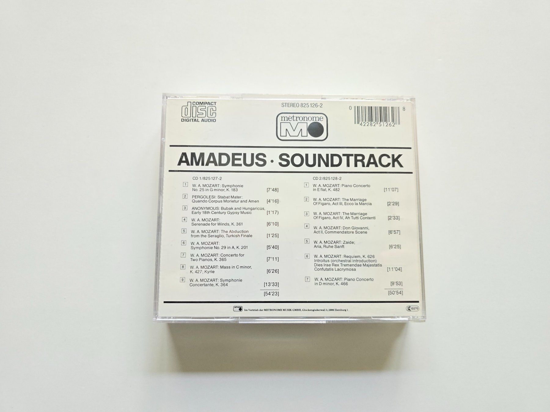 CD: CD Amadeus - Original Soundtrack (2 CDs) – Usato da Dättlikon venduto da Wundertuete_ 1