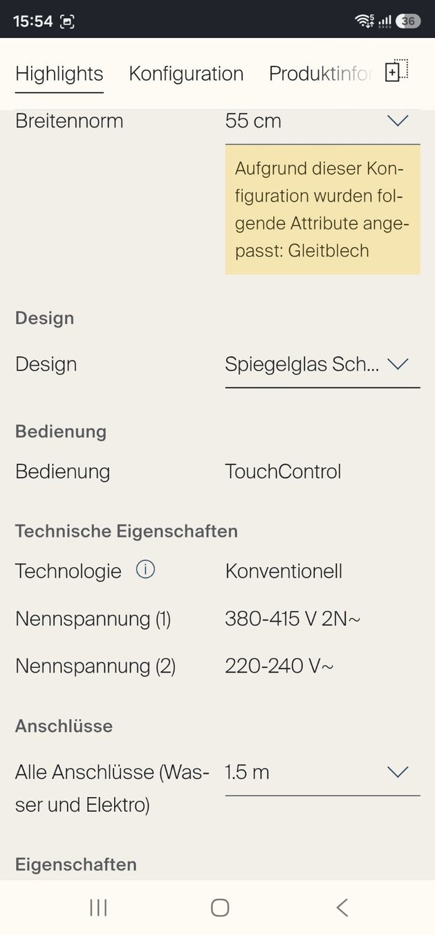 V-Zug Geschirrspüler: V Zug Geschirrspüler 55cm V6000 – Gebraucht aus Regensdorf von AquiLa1000 3