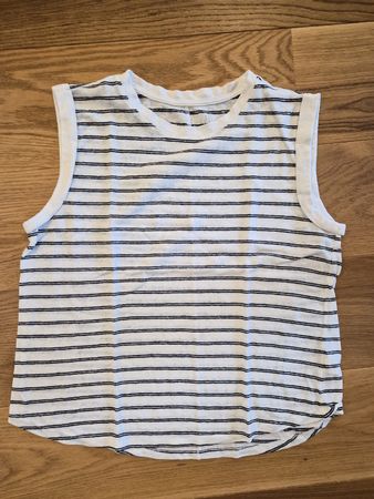 GAP Leinen Tank Top, gestreift, Grösse L 