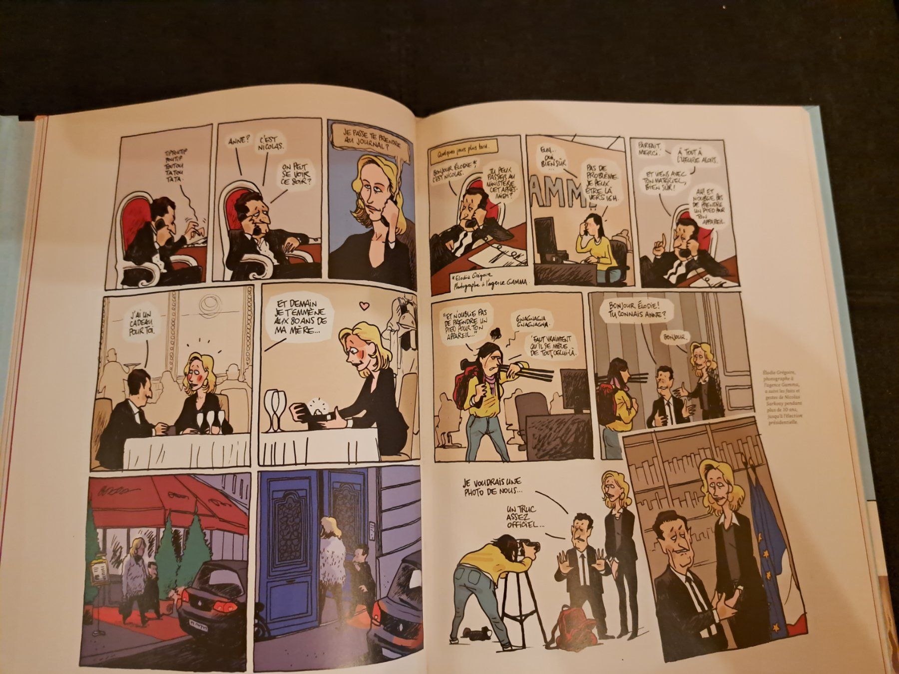BD: BD Sarkozy et ses femmes – D'occasion à Pailly par jme99 4