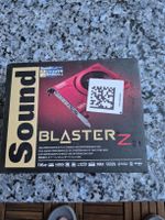 Sound Blaster ZxR PCIe Gaming DAC Top Zustand