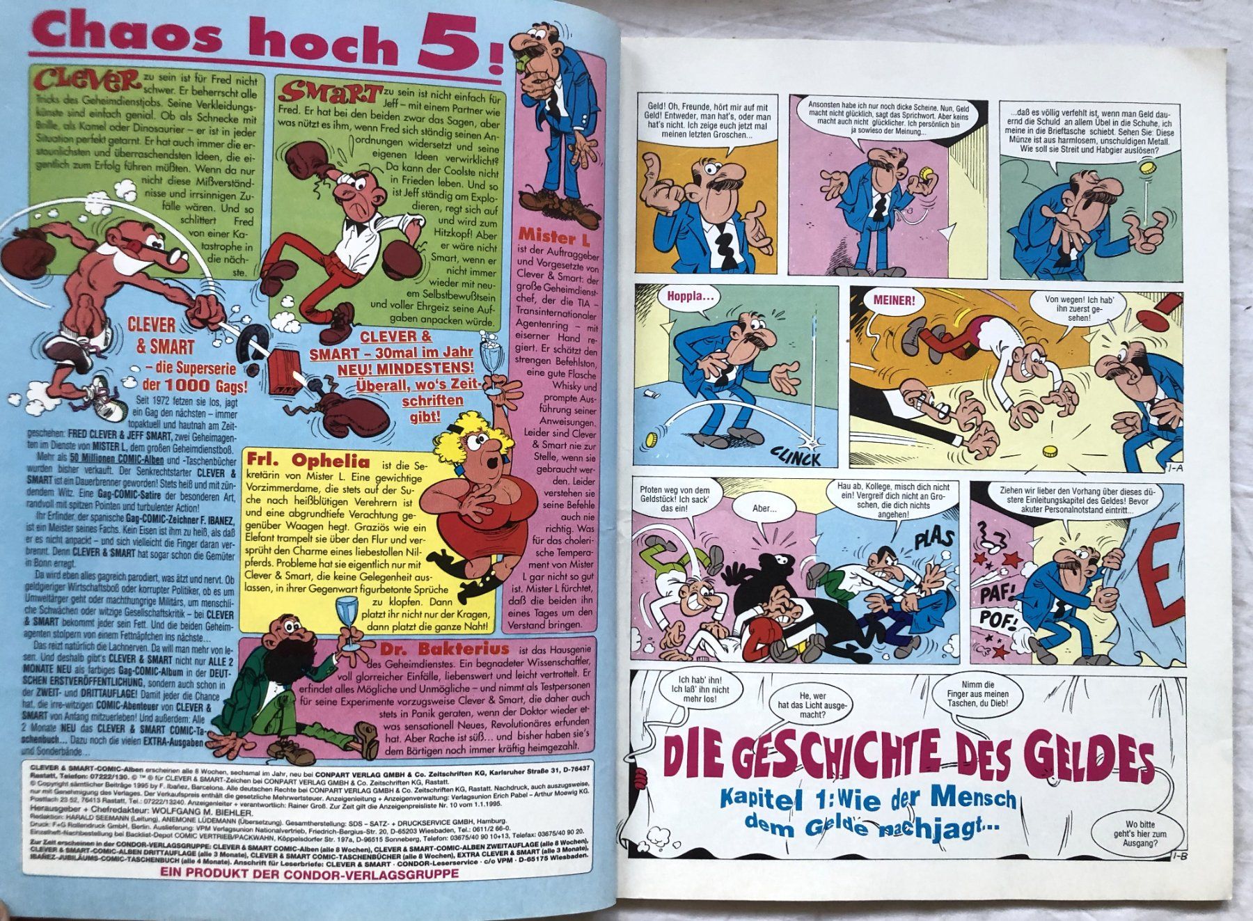 Fumetti: CLEVER & SMART - Nr.134 - 1.Auflage – Usato da Schaffhausen venduto da durruti 2