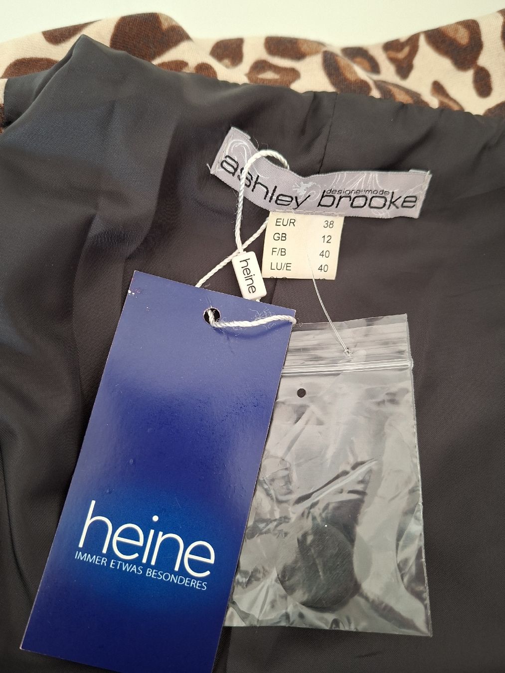 Jacken: Blazer léopard Ashley Brooke T38 neuf – Neu und originalverpackt aus Lutry von Sim_Sta 6
