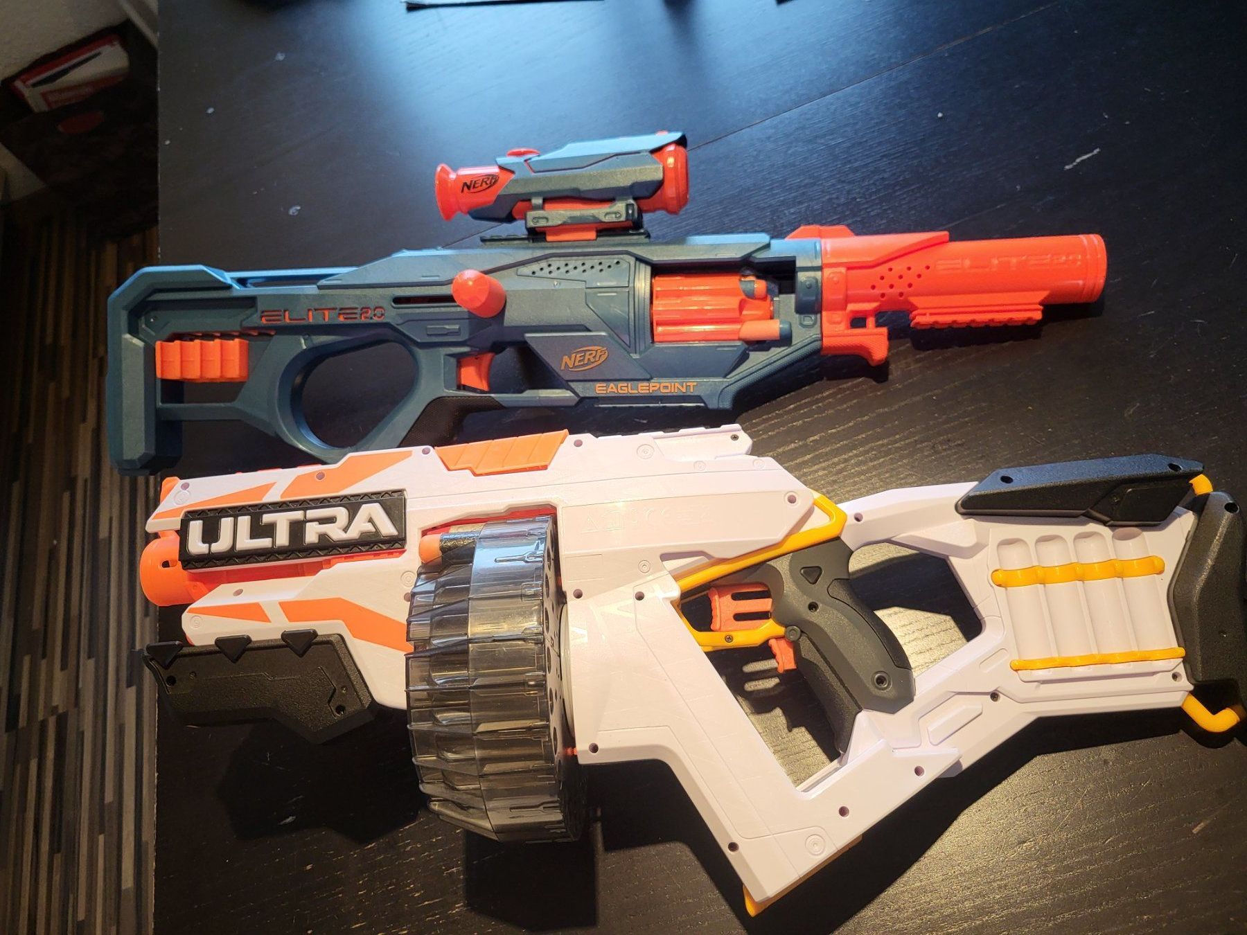 Nerf Giocattoli: 2 Nerf Guns Ultra One und Eaglepoint – Usato da Goldach venduto da Fuchour 1