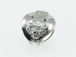 Ring aus antikem Silber-925 aus dem Jahre 1896 im Jugendstil