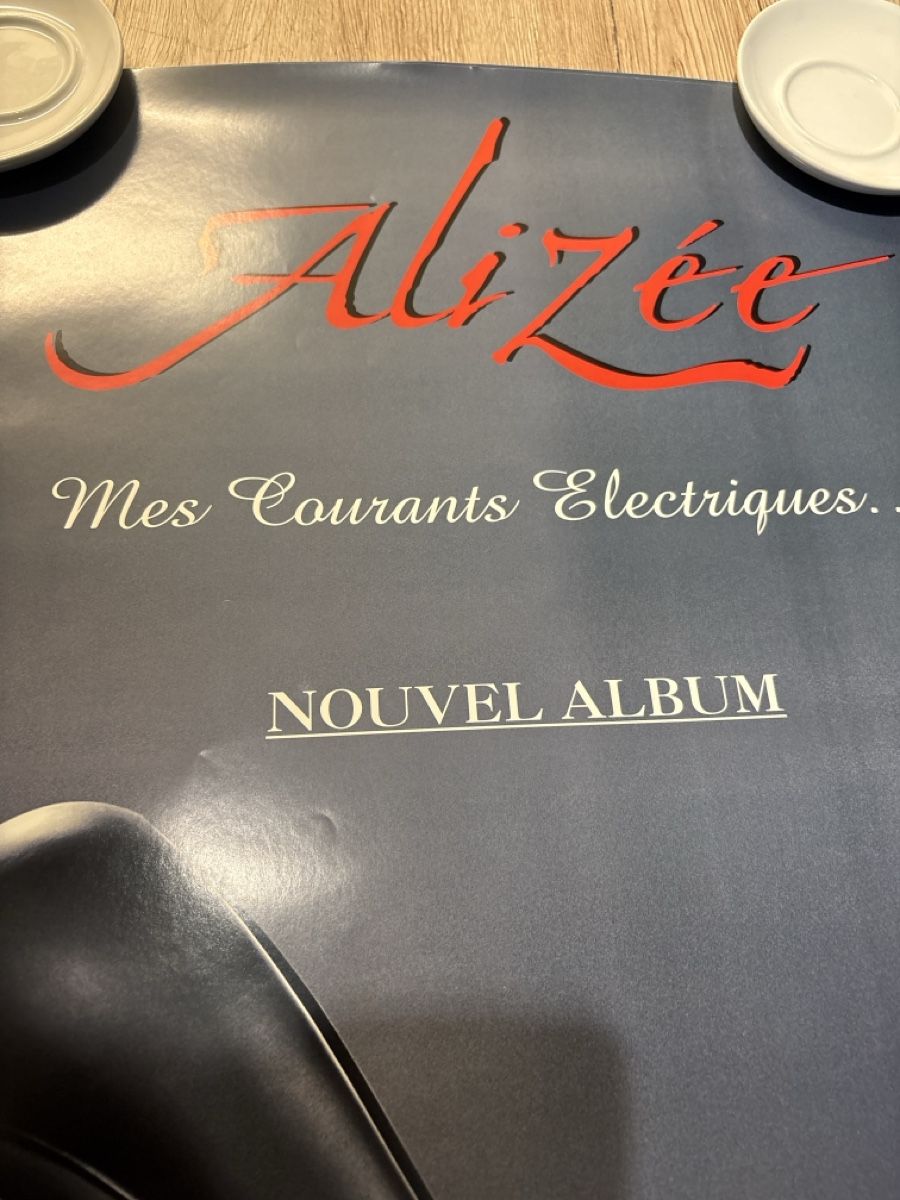 Posters & Illustrations: Affiche Alizée Mes Courants Electriques original  – D'occasion à Neuchâtel par sharposneaks 1