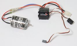 Arrma MEGA Antriebsset Regler + 540 15T Motor Brushed