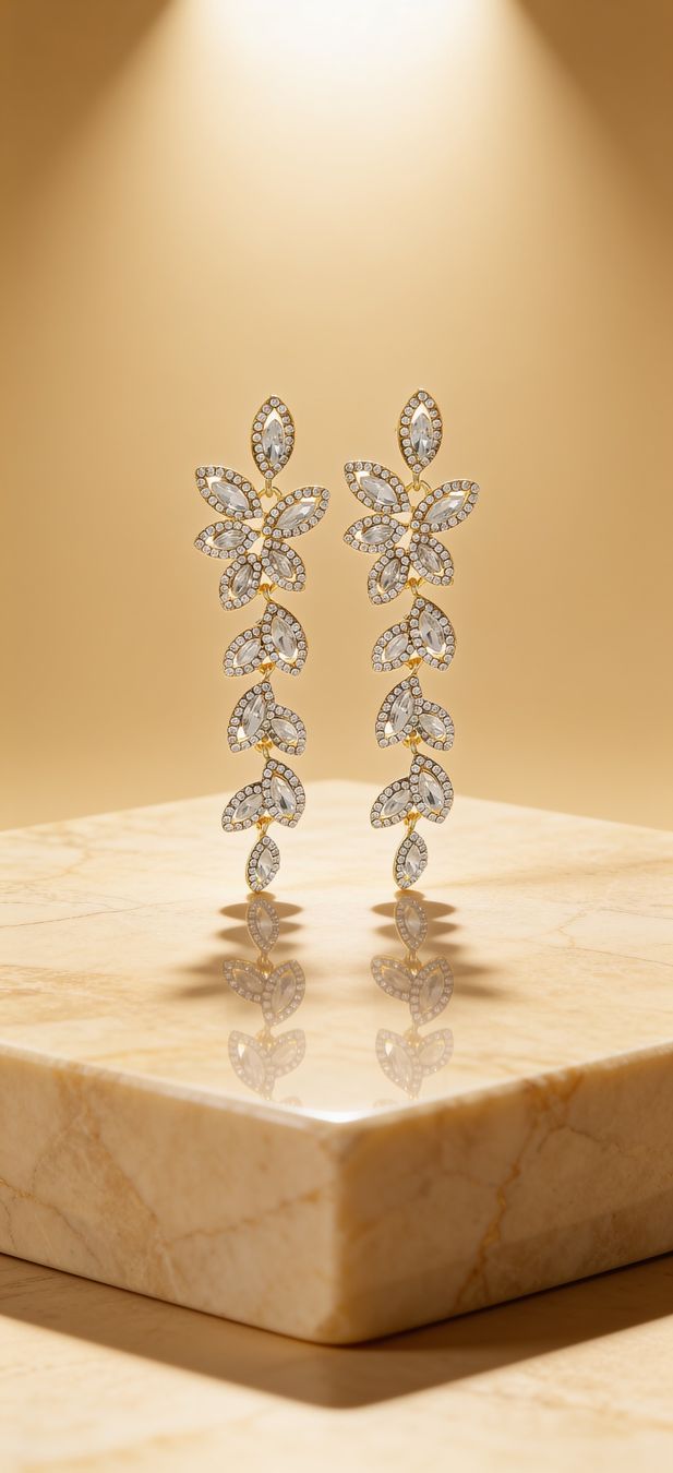 Ohrringe & -stecker: Boucles d'oreilles Luxe Zircons – Neu und originalverpackt aus St-Maurice von Sandrinette123 2