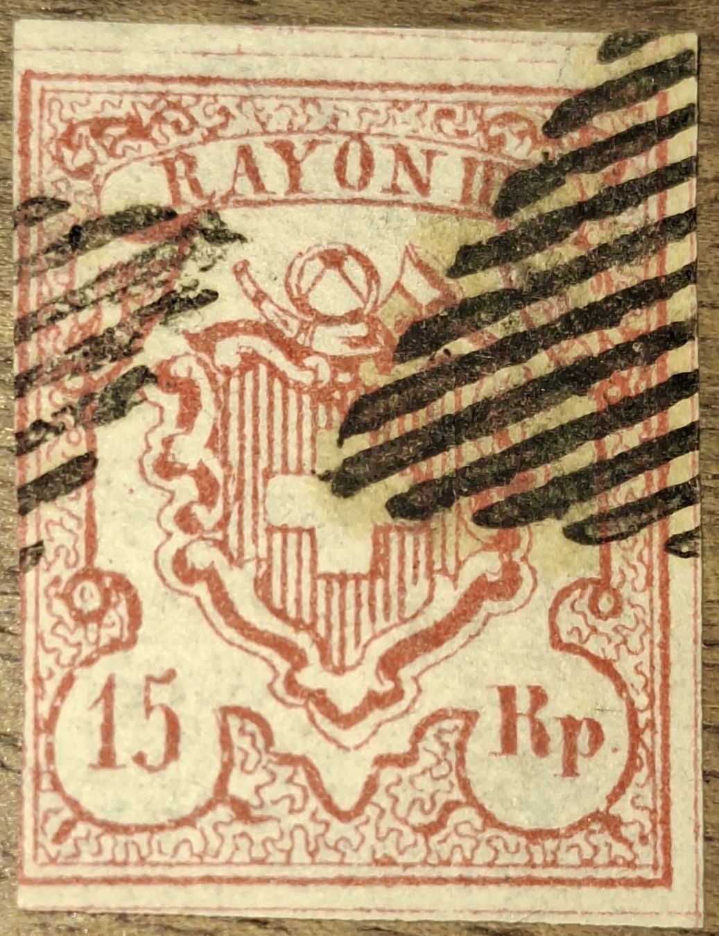 Tutti i francobolli: Rayon Nr. 20 Typ 2 / dünnes Papier – Usato da Balgach venduto da SIMEON27