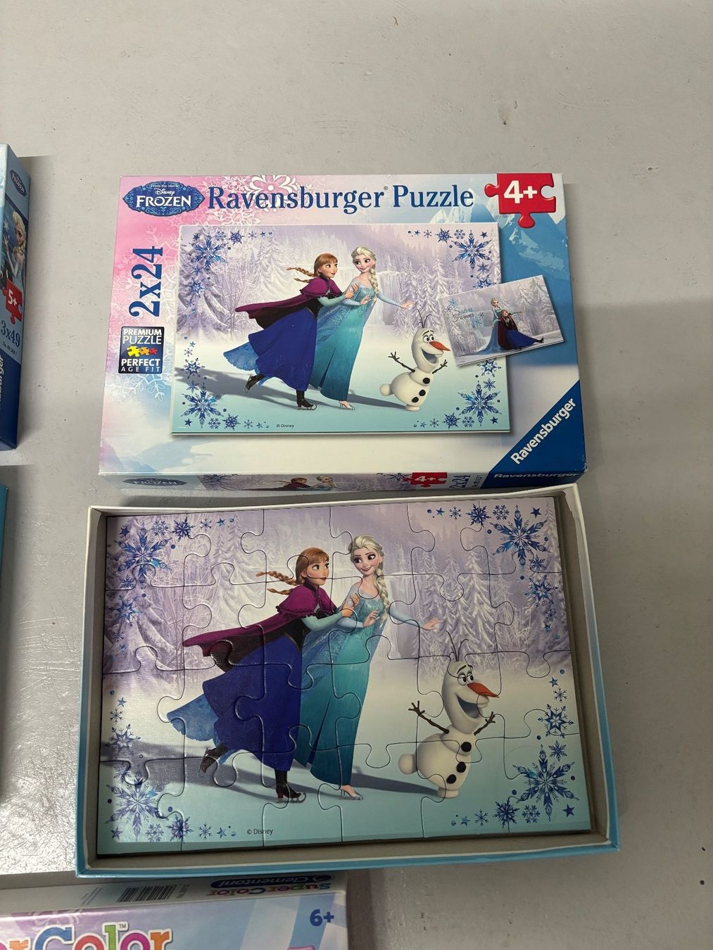 Disney Puzzles: 3x Puzzle: Frozen – Gebraucht aus Seewen SO von Dsc75 2