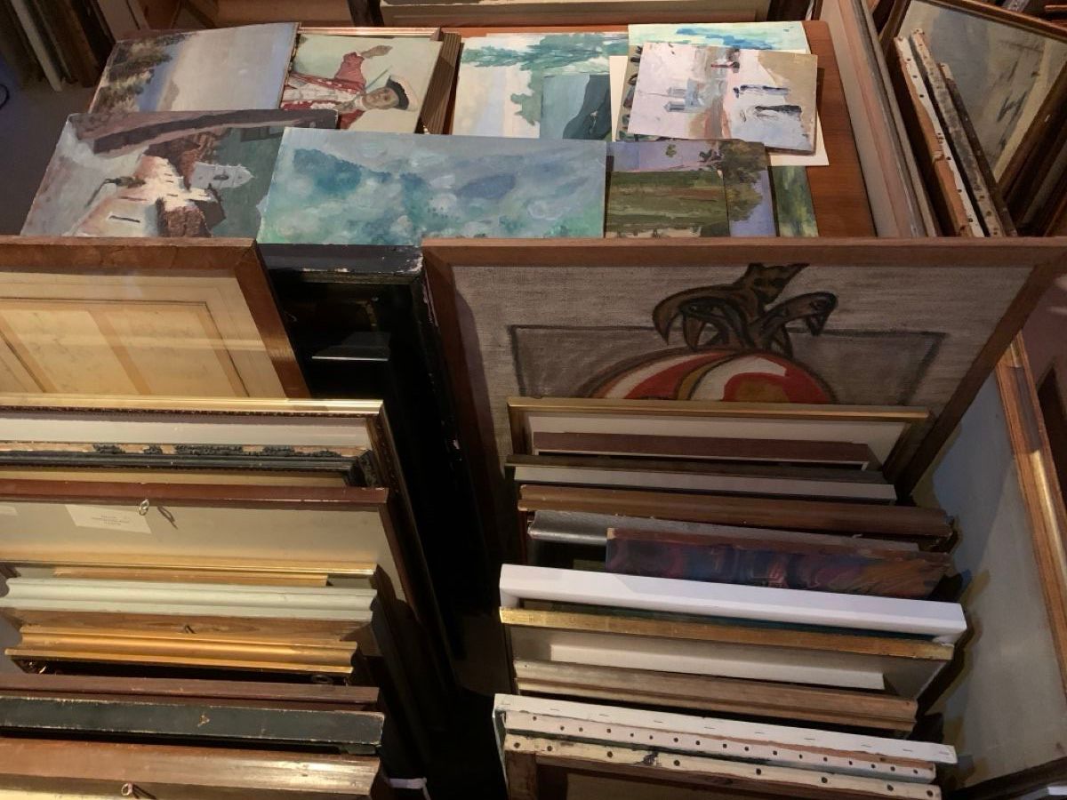 Dipinti: Grosse Kunstsammlung zu verkaufen – Usato da Wolfhalden venduto da SecondAntique 2