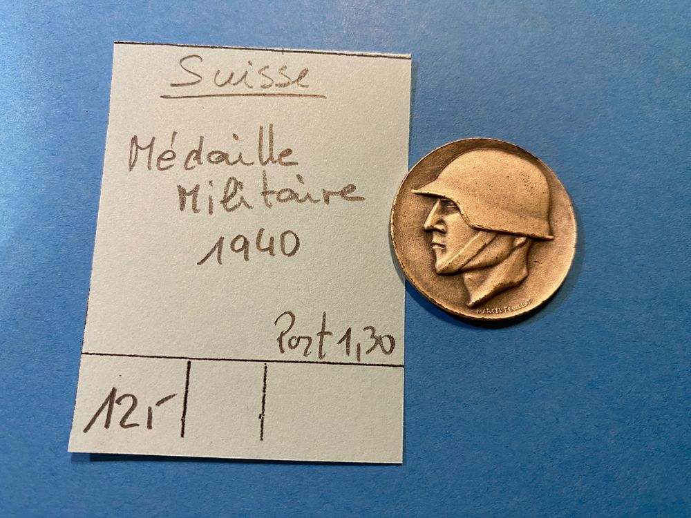 Médaille Suisse Concours Ski 1940 - 1ère Division, Argent - Belle Pièce Commémorative De La Seconde Guerre Mondiale