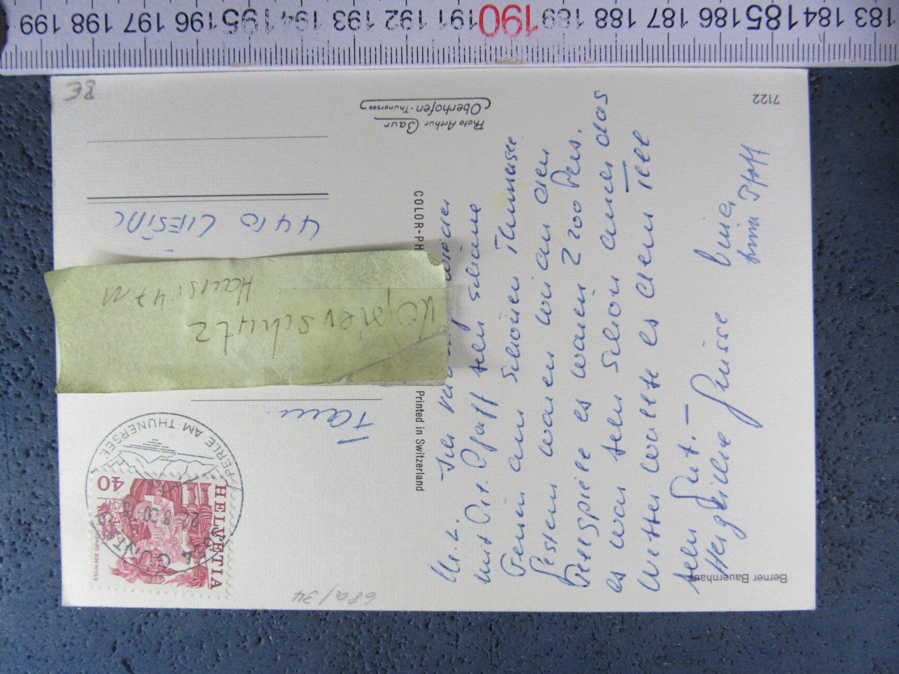 Cartoline postali: BERNER BAUERNHAUS BEO AK – Usato da Ettingen venduto da Hausi4711 1