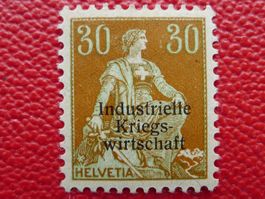 Industrielle Kriegswirtschaft Nr. 8 ungebraucht * Kat: 220.-