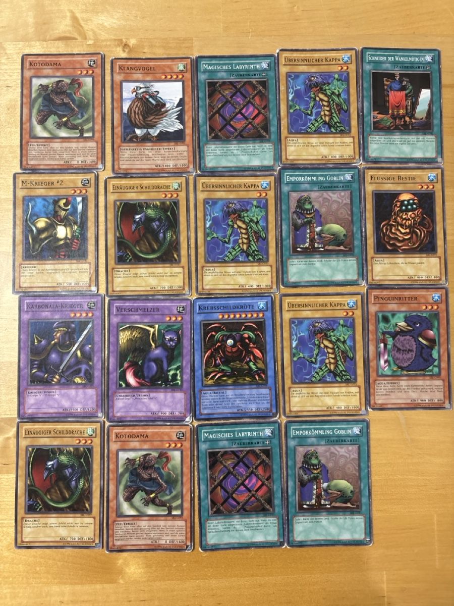 Yugioh Carte collezionabili: Yugioh Oldschool Karten 19x SRL – Usato da Speicherschwendi venduto da YugisKartenKammer