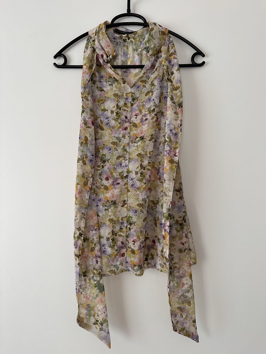 Mango Camicette: Blusen-Top geblumt, Mango Gr. S – Usato da Ermatingen venduto da nic_x2tf 2