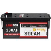 Langzeit Solarbatterie 280Ah 12V