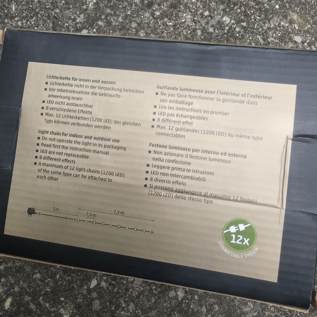 STT Lichterketten & Leisten: Lichterkette multicolor 7,5m – Neu (gemäss Beschreibung) aus Gerlafingen von SiM_sch 1