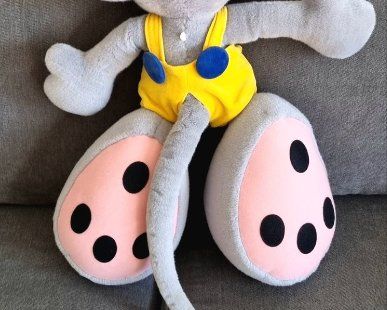Spielzeuge: XXL Diddl - Ca. 60cm – Gebraucht aus Brunnadern von  1