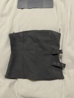 Bustier Zara neuf gris anthracite, taille S