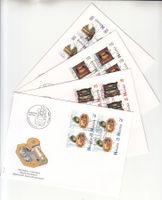 SBK 901 - 904 im 4er-Block FDC