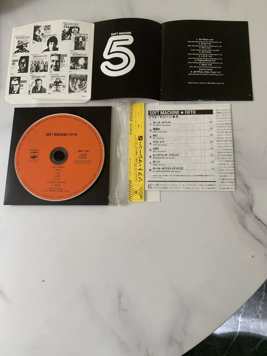 CD: Soft Machine 5 / Japan Cd – Usato da lausanne venduto da Ccheche 3