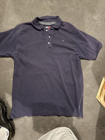 Polohemd Tommy Hilfiger dunkelblau Grösse L gebraucht