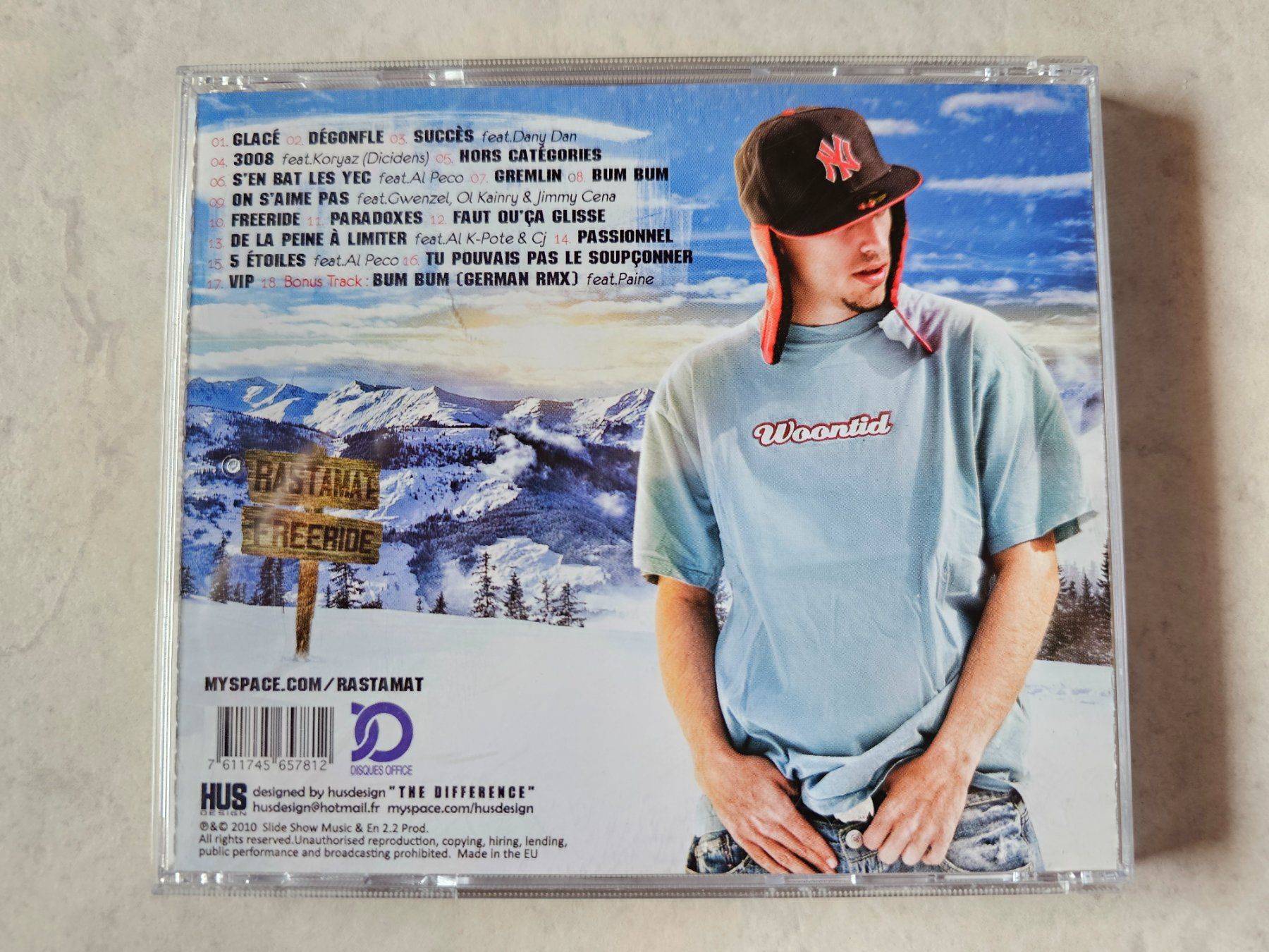 CDs: Rastamat  -  Freeride – Gebraucht aus Schneisingen von backstore24 1