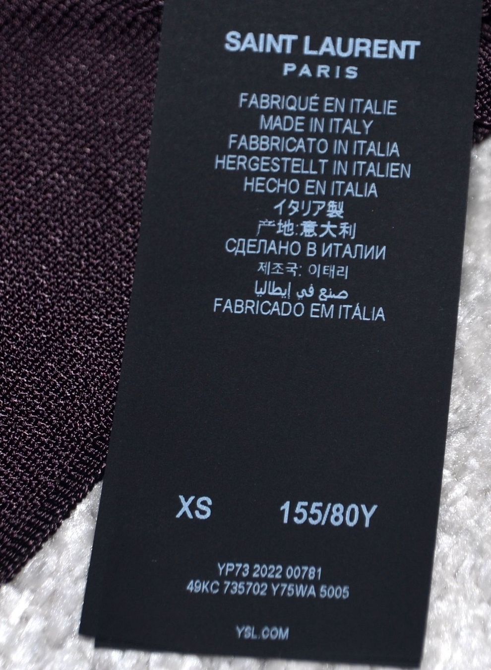 Saint Laurent Camicette: Saint Laurent shirt Bluse / blouse XS – Usato da Collonges venduto da arashee 4