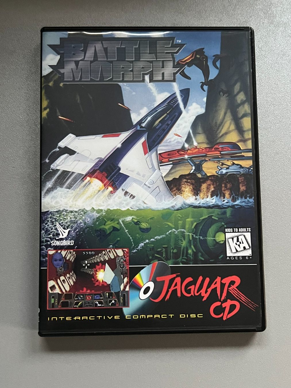 Atari Giochi: Battlemorph - Atari Jaguar CD) +  Soundtrack CD – Nuovo e nell'imballaggio originale da Rivera venduto da poweradem05 1