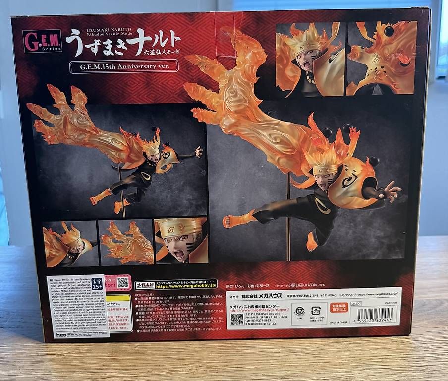 Statuette: G.E.M. Series Naruto Uzumaki Six Paths Sage Mode – Nuovo (secondo la descrizione) da Chur venduto da Didi21 2