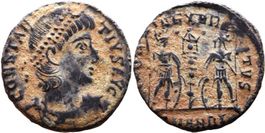 CONSTANTIUS II bronze nummus (337-361 AD)