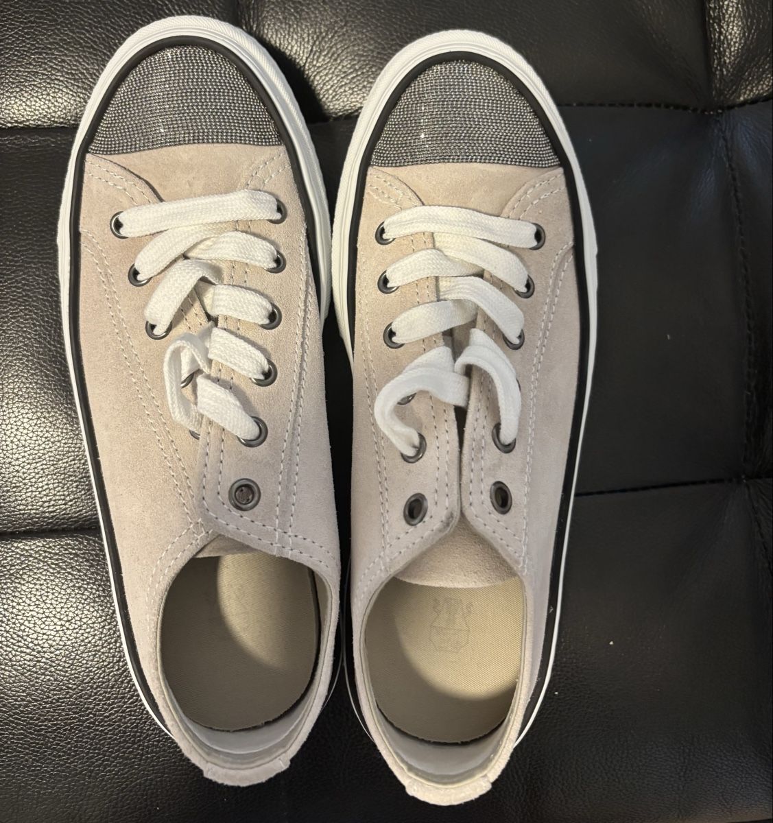 Brunello Cucinelli Scarpe da donna: Brunello Cucinelli Beige Sneakers – Usato da Chur venduto da Cuteclothes7k 2