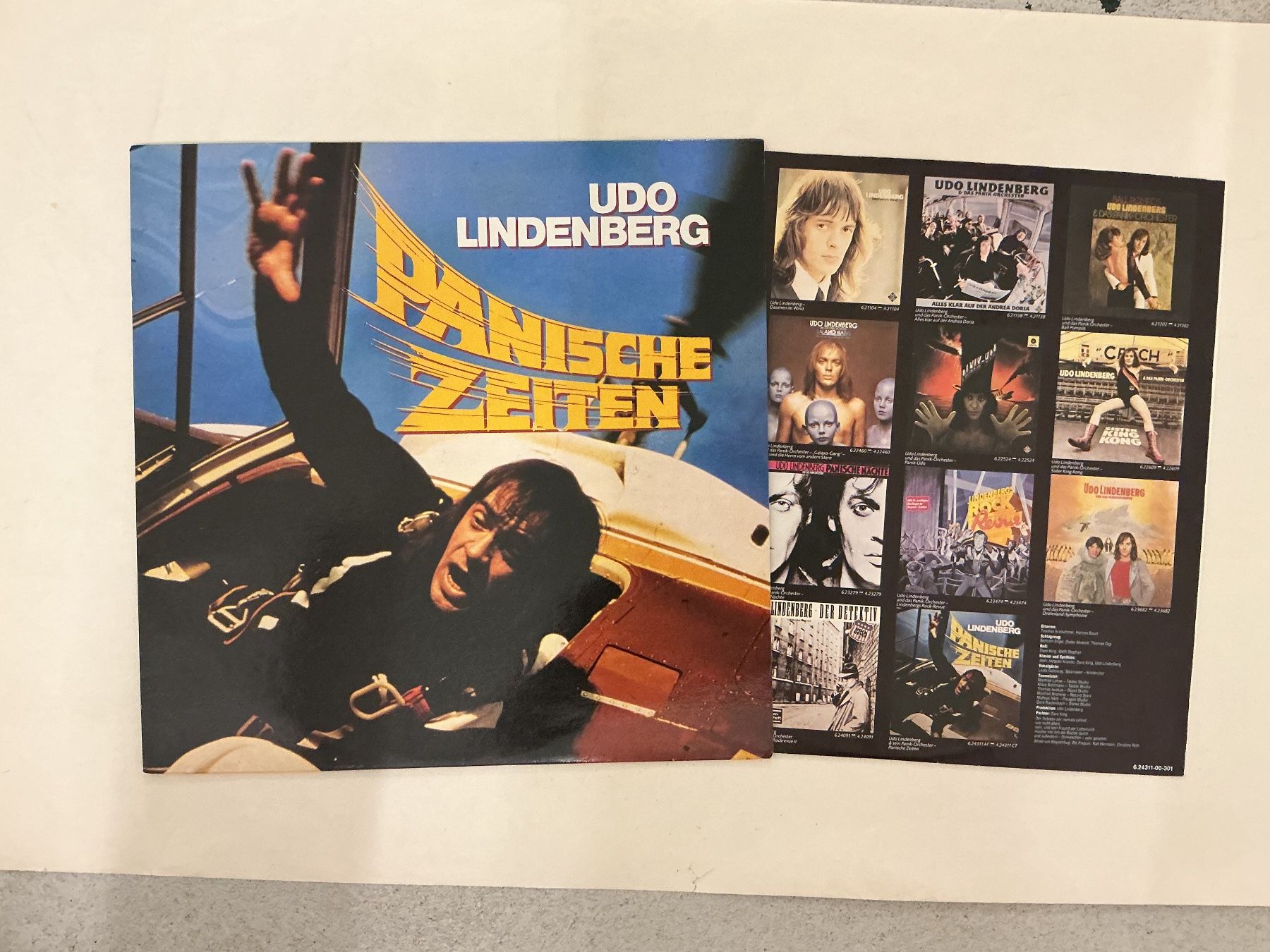 Dischi in vinile: Udo Lindenberg LP - Panische Zeiten – Usato da Winterthur venduto da Tumko-Vinyl