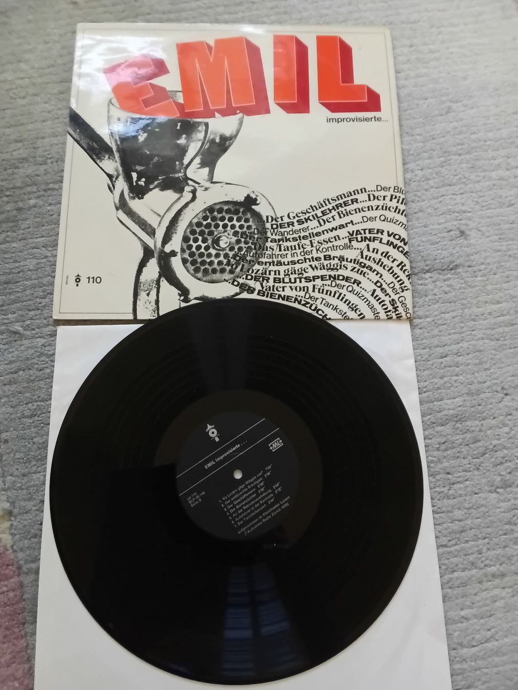 Dischi in vinile: Schallplatte EMIL improvisierte... – Usato da Münchenstein venduto da purbach1 1