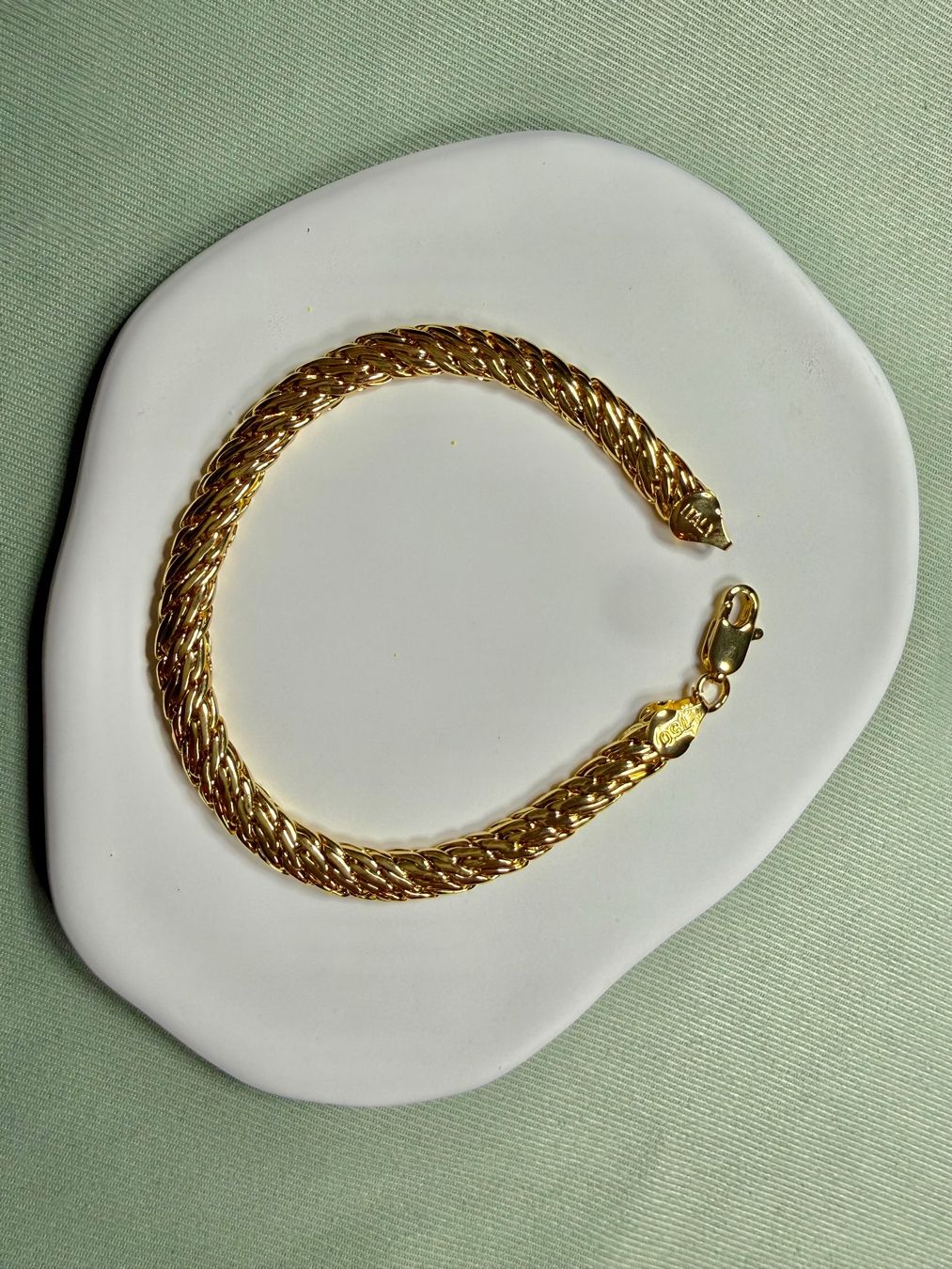Bracciali & Braccialetti: Vergoldetes Armband, neu – Nuovo (secondo la descrizione) da Domat/Ems venduto da WatchmeSa 2