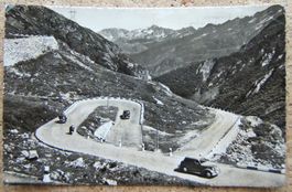 FOTO-AK VALLE TREMOLA - GOTTHARDSTRASSE 1954