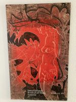 Plakat Hans Erni, 1972, auf Holz zum Aufhängen