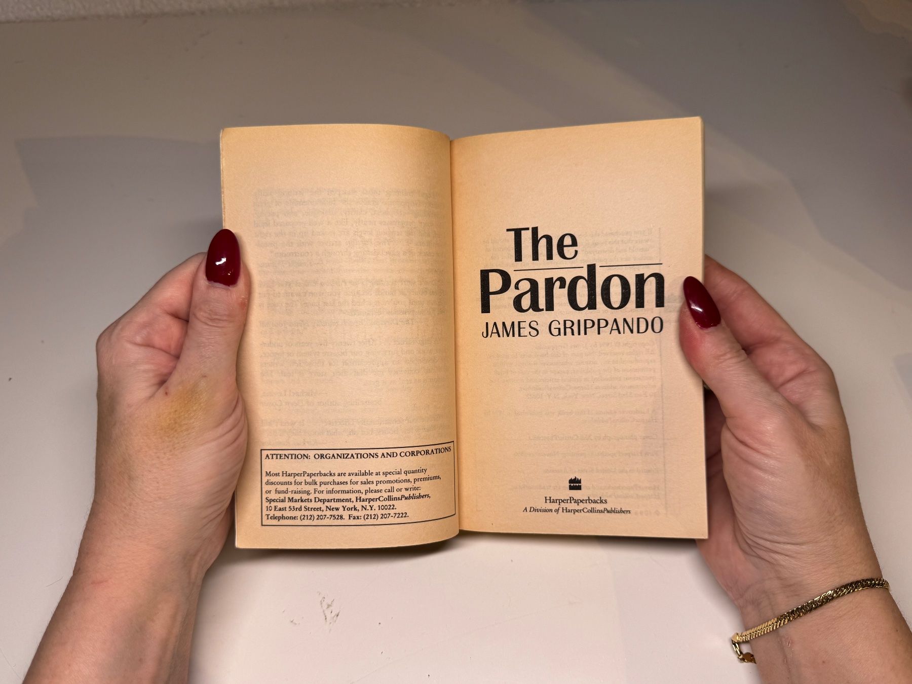 Bücher: NOVEL: James Grippando, The Pardon – Gebraucht aus Grosswangen von English_books 2