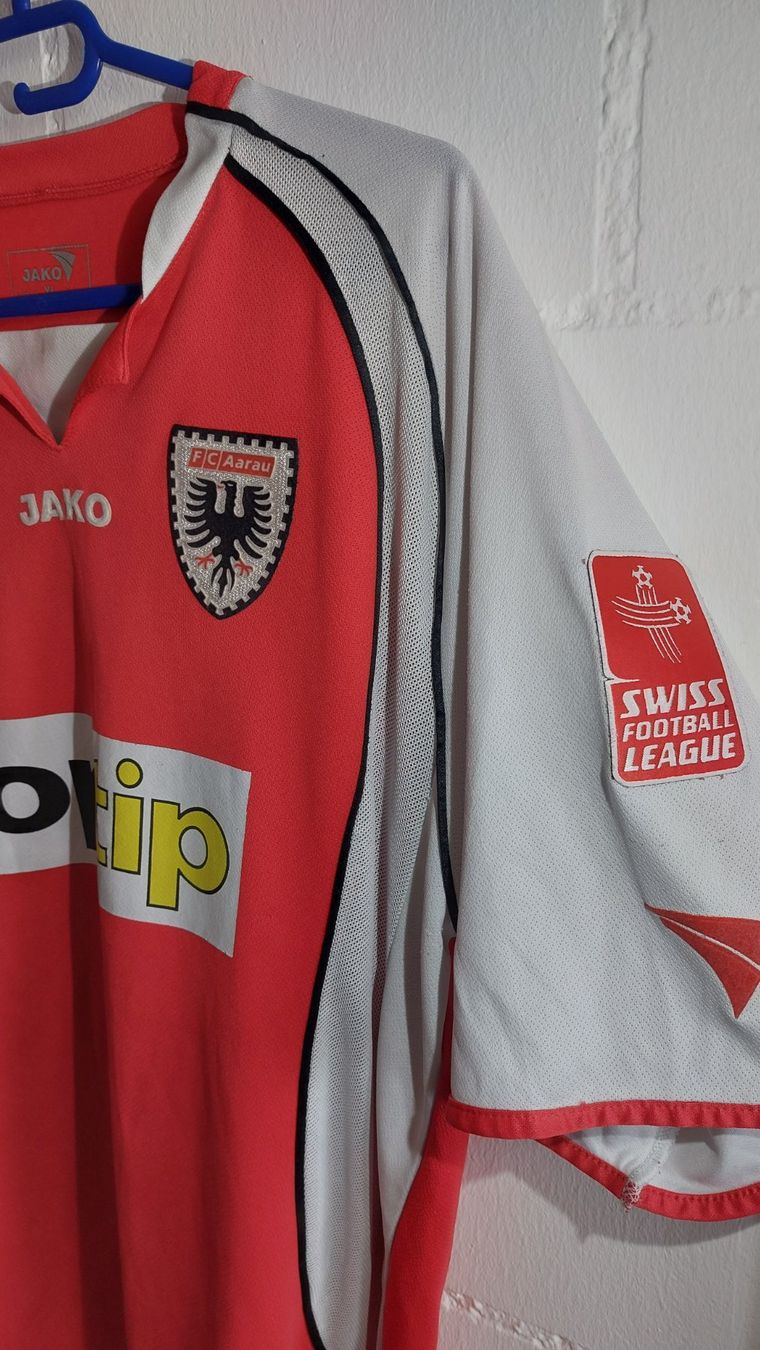 Jako Leibchen & Hosen: FC Aarau Trikot 2005/06 Gr. XL #10 – Gebraucht aus Hedingen von Turicun25 5