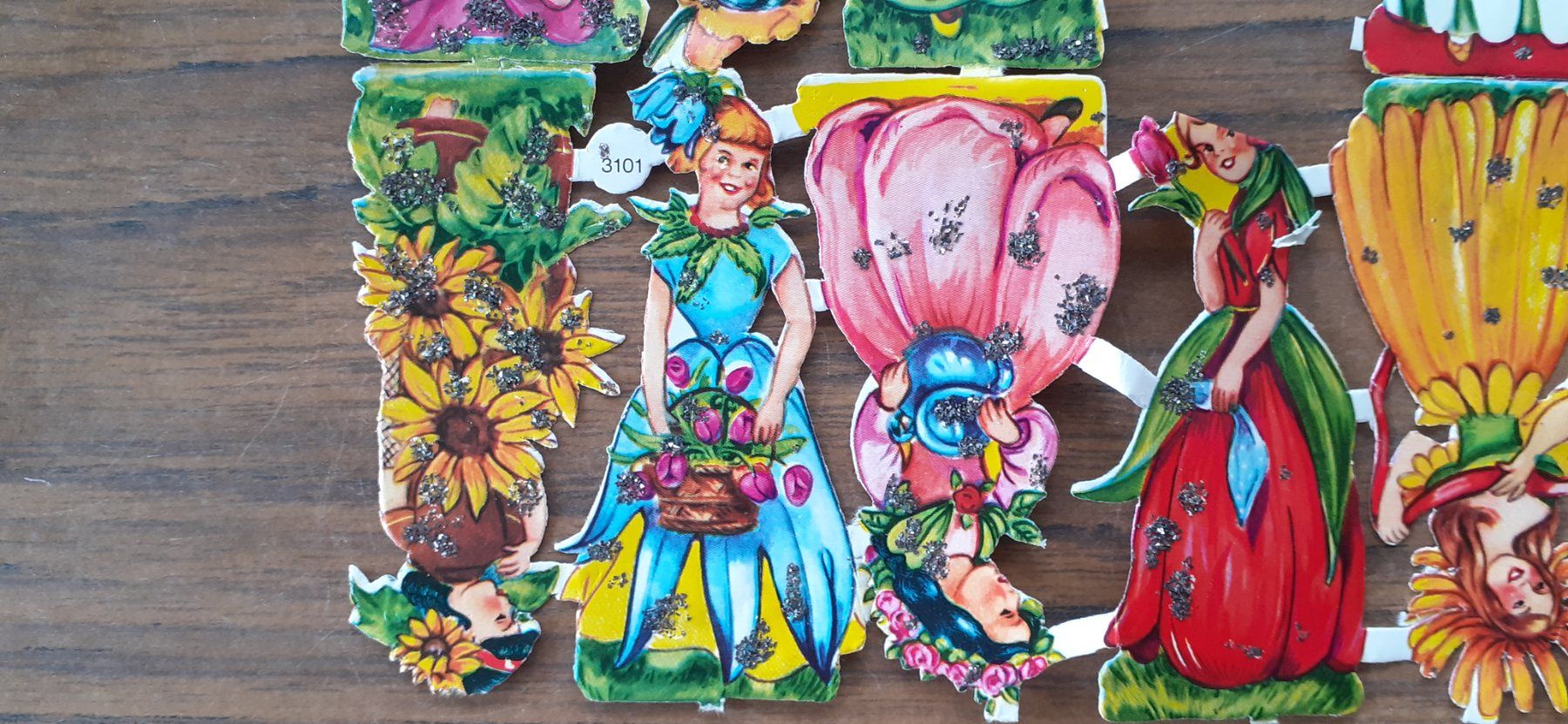 Kit bricolage: Blumenkinder Papier 1980er – Usato da Mörschwil venduto da lindaswunderkiste 2